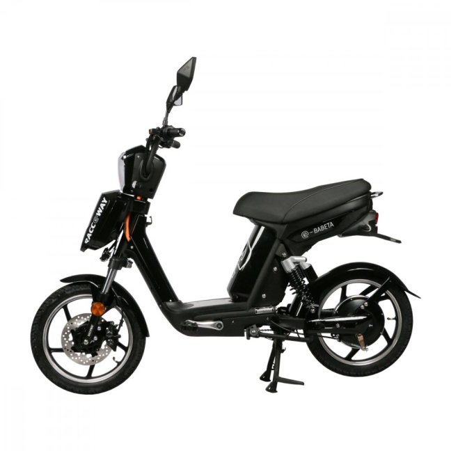 Elektroskútr RACCEWAY® E-BABETA®, černá, bez baterie