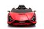 Dětské elektrické auto Lamborghini Sian červená/red