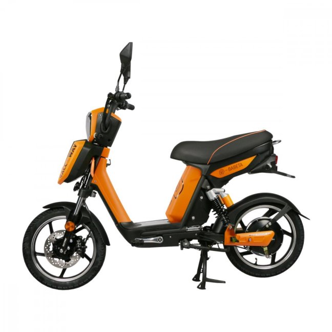 Elektroskútr RACCEWAY® E-BABETA®, oranžová-mat