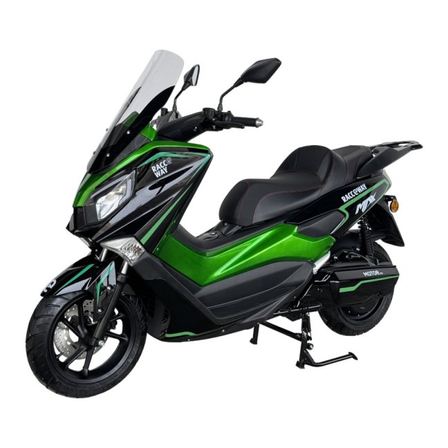 Elektroskútr RACCEWAY® MAX 80, s ŘP, zelený