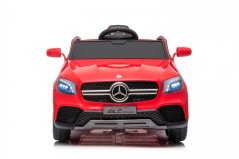 Dětské elektrické auto Mercedes GLC coupé červená/red
