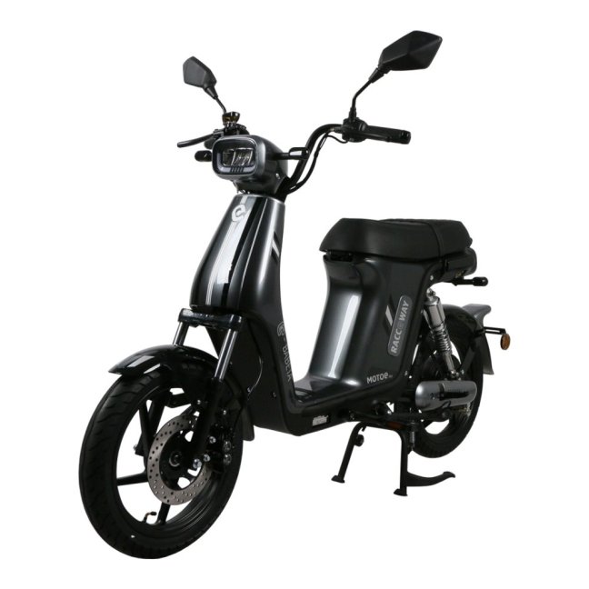 Elektroskútr RACCEWAY® E-BABETA® II, šedo-černá