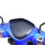 Elektroskútr RACCEWAY® E-FICHTL®, červený-lesklý s baterií 12Ah