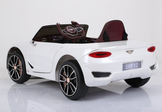Dětské elektrické auto Bentley EXP 12 bílá