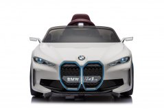 Dětské elektrické auto BMW i4 bílá/white