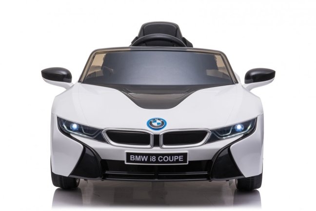 Dětské elektrické auto BMW i8 Coupe bílá/white