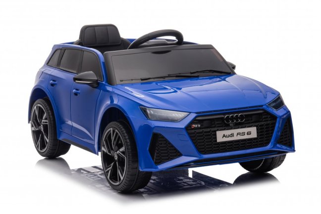 Dětské elektrické auto Audi RS 6 modrá/blue
