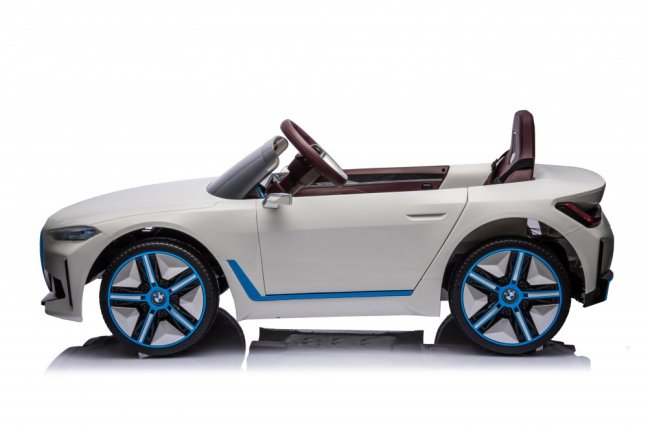 Dětské elektrické auto BMW i4 bílá/white