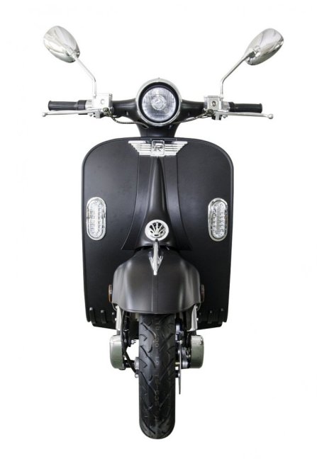 Elektroskútr  RACCEWAY® CENTURY E-RETRO, černý
