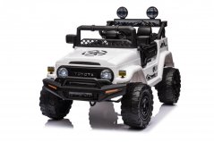 Dětské elektrické auto Toyota FJ Cruiser bílá/white