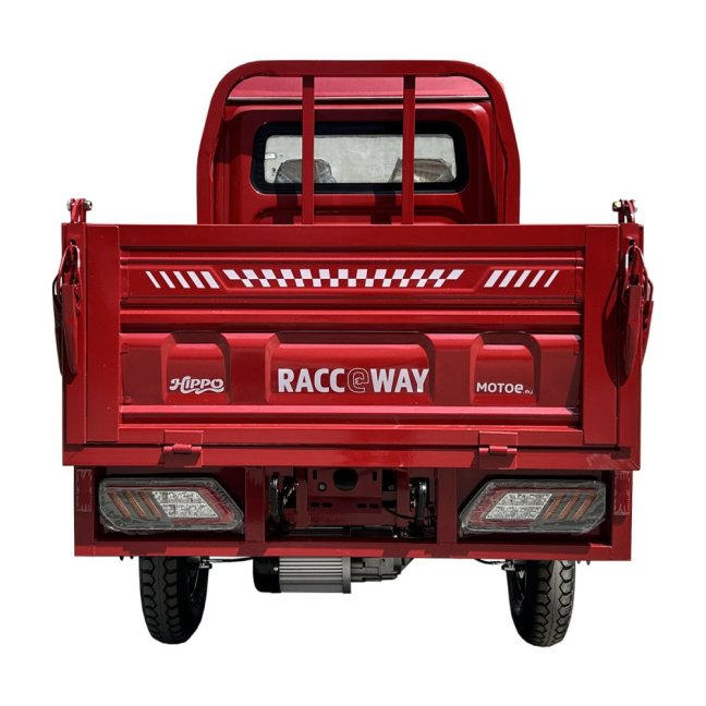 Elektrická pracovní čtyřkolka RACCEWAY® HIPPO, červená