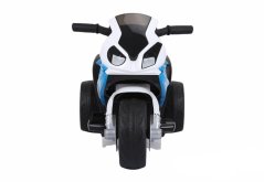 Dětská elektrická trojkolka BMW S1000 RR modrá
