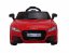 Dětské elektrické auto Audi TT RS červená