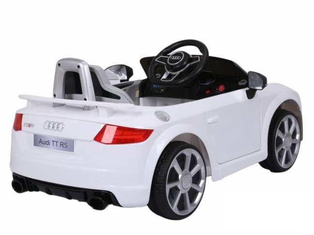 Dětské elektrické auto Audi TT RS bílá