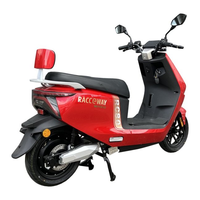 Elektroskútr RACCEWAY® RC80, červený