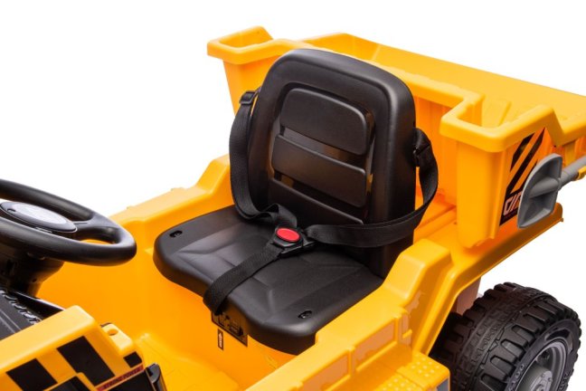 Dětské elektrické auto sklápěč Eljet žlutá, Li-Ion