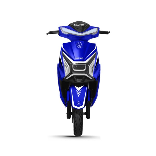 Elektroskútr RACCEWAY® CITY 45, s ŘP, modrý