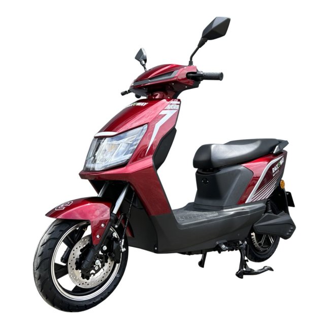 Elektroskútr RACCEWAY® RC45, vínový