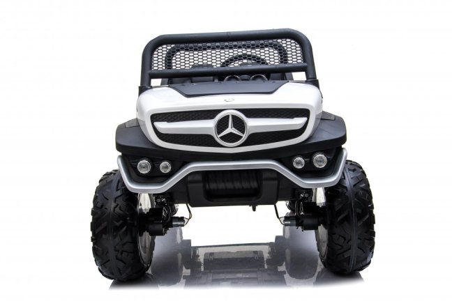 Dětské elektrické auto Mercedes Benz Unimog Truck - bílá