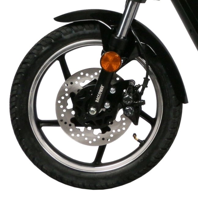 Elektroskútr RACCEWAY® E-BABETA®, vínová-metalíza, bez baterie