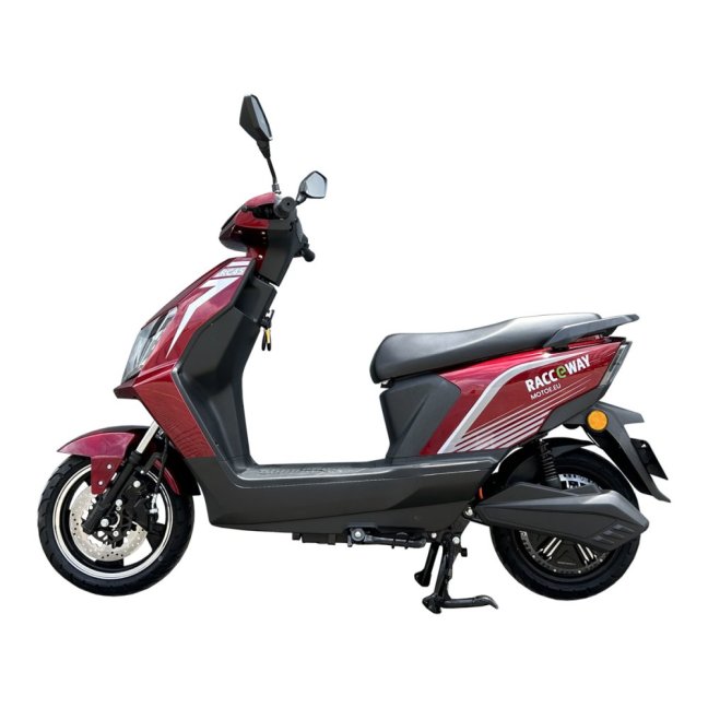 Elektroskútr RACCEWAY® RC45, vínový