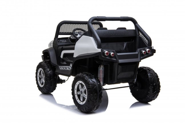 Dětské elektrické auto Mercedes Benz Unimog Truck - bílá