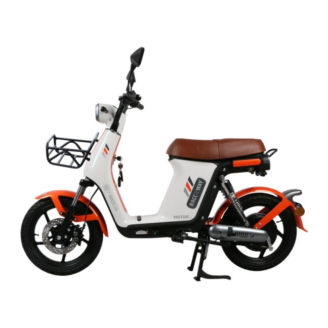 Elektroskútr RACCEWAY® E-BABETA® II, bílo-oranžová
