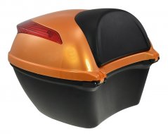 Zadní kufr k elektroskútru RACCEWAY® E-BABETA®, oranžový lesk