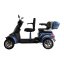 Elektrický čtyřkolový vozík RACCEWAY® STRADA LUX DUO, modrý