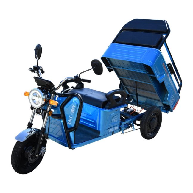 Elektrická pracovní tříkolka RACCEWAY® START, modrá