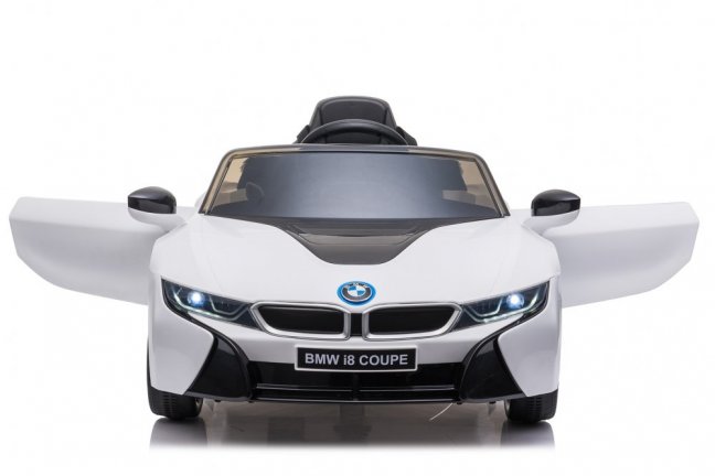 Dětské elektrické auto BMW i8 Coupe bílá/white