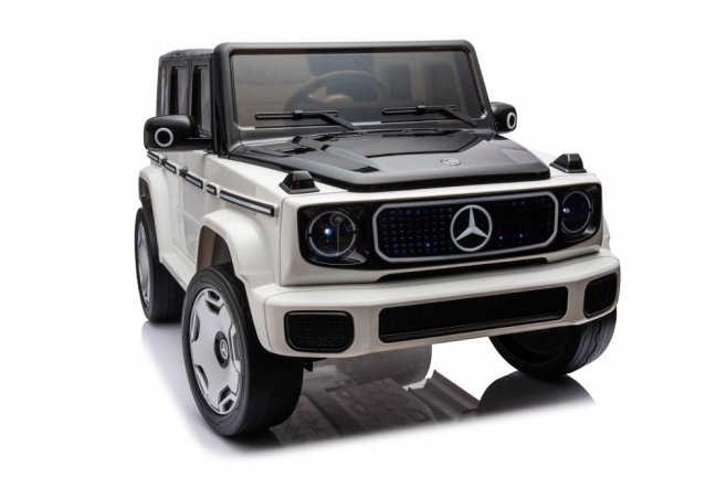 Dětské elektrické auto Mercedes EQG bílá/white