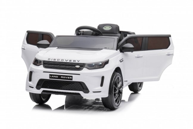 Dětské elektrické auto Land Rover Discovery Sport bílá/white