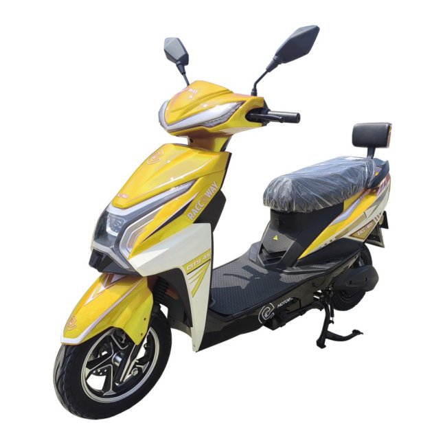 Elektroskútr RACCEWAY® CITY 45, s ŘP, žlutý
