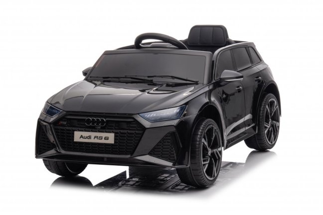 Dětské elektrické auto Audi RS 6 černá/black