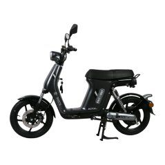 Elektroskútr RACCEWAY® E-BABETA® II, šedo-černá, bez baterie