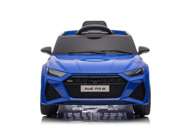 Dětské elektrické auto Audi RS 6 modrá/blue
