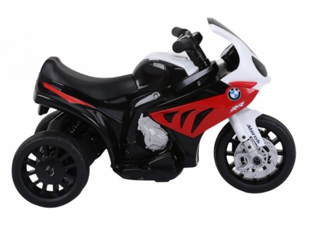 Dětská elektrická trojkolka BMW S1000 RR červená