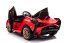 Dětské elektrické auto Lamborghini Sian červená/red