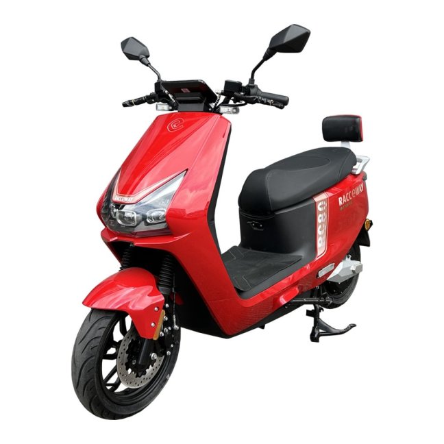 Elektroskútr RACCEWAY® RC80, červený