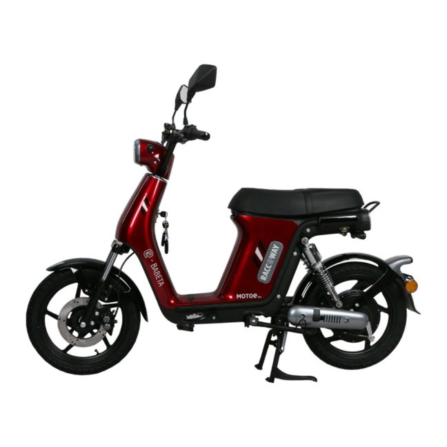 Elektroskútr RACCEWAY® E-BABETA® II, vínová, bez baterie