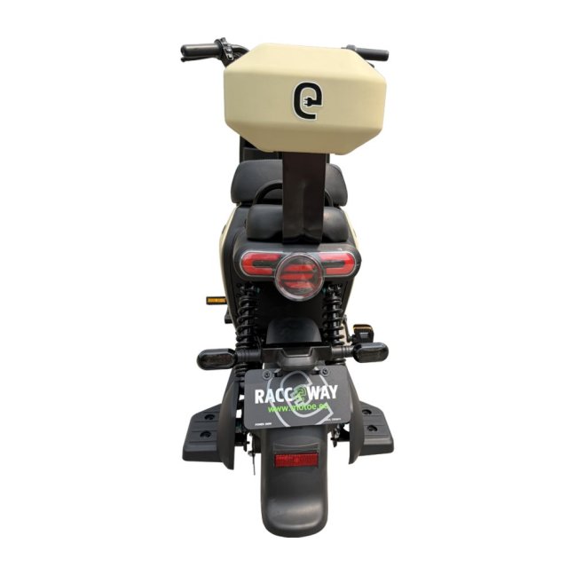 Elektroskútr RACCEWAY® LATTE, světle hnědá