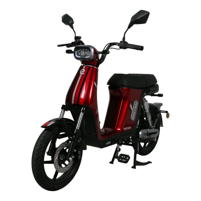 Elektroskútr RACCEWAY® E-BABETA® II, vínová, bez baterie