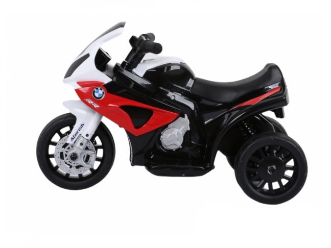Dětská elektrická trojkolka BMW S1000 RR červená