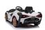 Dětské elektrické auto Lamborghini Sian bílá/white