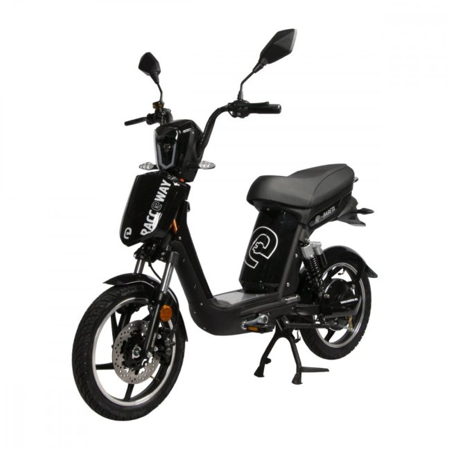 Elektroskútr RACCEWAY® E-BABETA®, černá, bez baterie