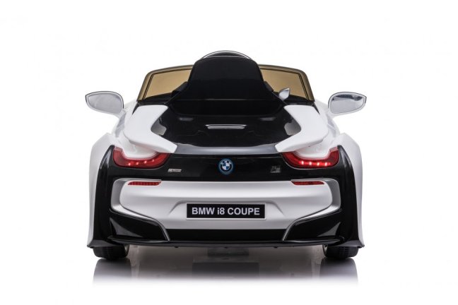 Dětské elektrické auto BMW i8 Coupe bílá/white
