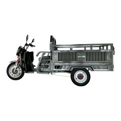 Nákladní tříkolový vozík RACCEWAY® KUTIL, šedý