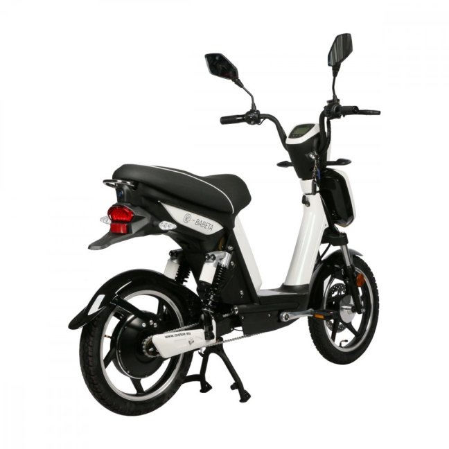 Elektroskútr RACCEWAY® E-BABETA®, bílá, bez baterie