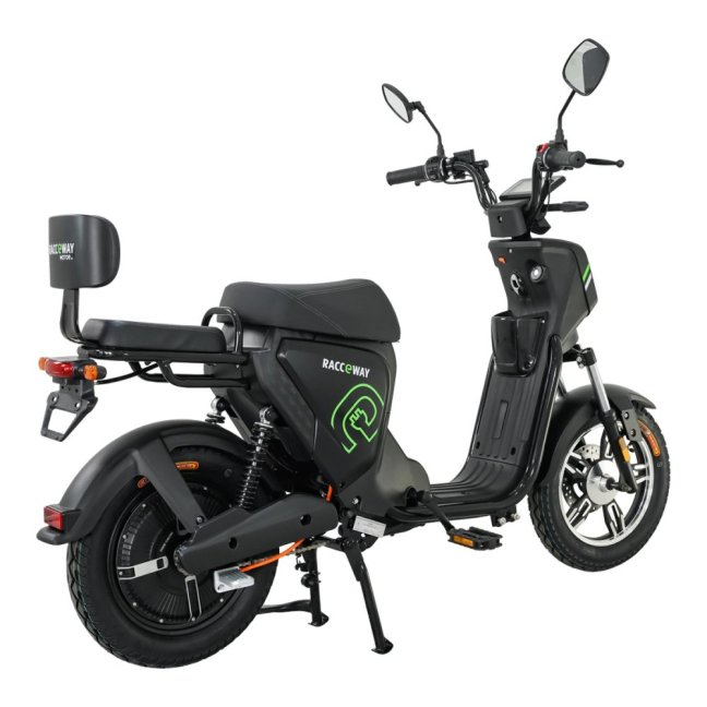Elektroskútr RACCEWAY® PAŘEZ 25, bez ŘP, černý